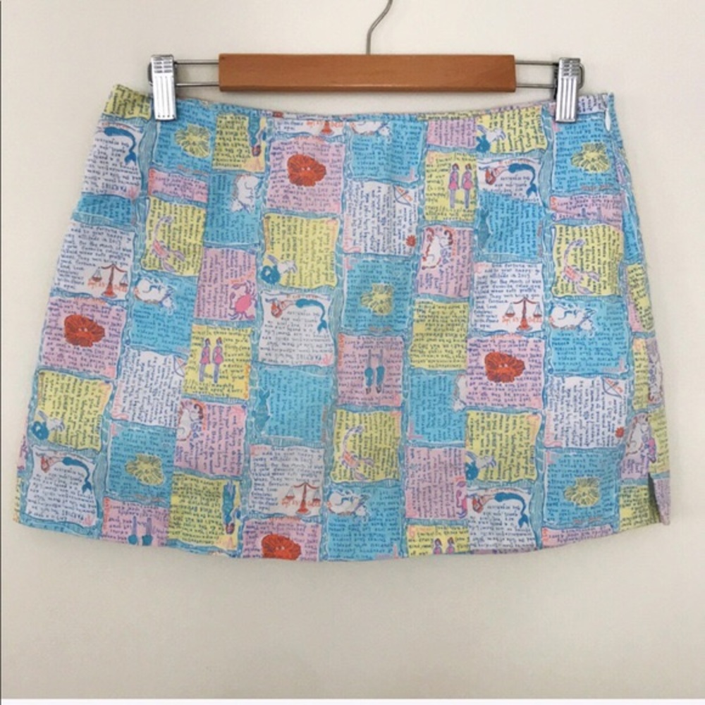 Lilly Pulitzer horoscope skort